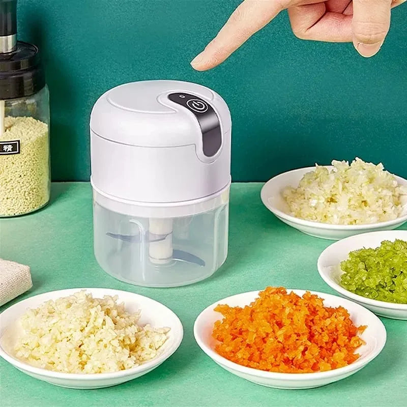 Mini Processador e Triturador Elétrico Sem Fio 250ML Chian