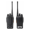 Kit 2 Rádio 777s Vhf/uhf 16 Canais Profissional Chian