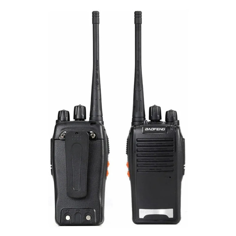 Kit 2 Rádio 777s Vhf/uhf 16 Canais Profissional Chian