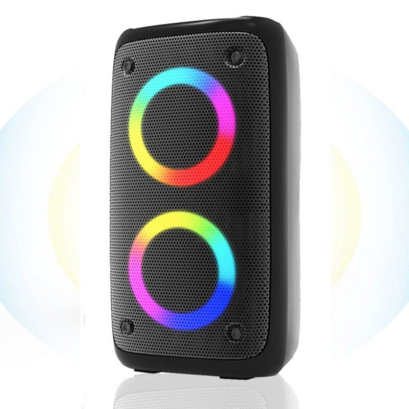 Caixa de som Bluetooth Com LED RGB sem Fio Chian