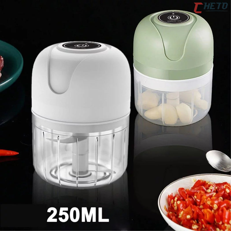 Mini Processador e Triturador Elétrico Sem Fio 250ML Chian